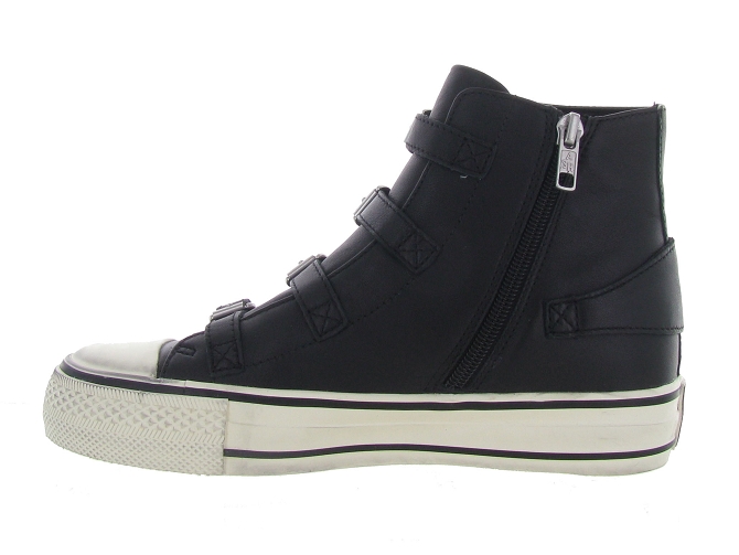 Ash italia baskets et sneakers virgin noir5408501_4
