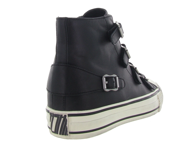 Ash italia baskets et sneakers virgin noir5408501_5