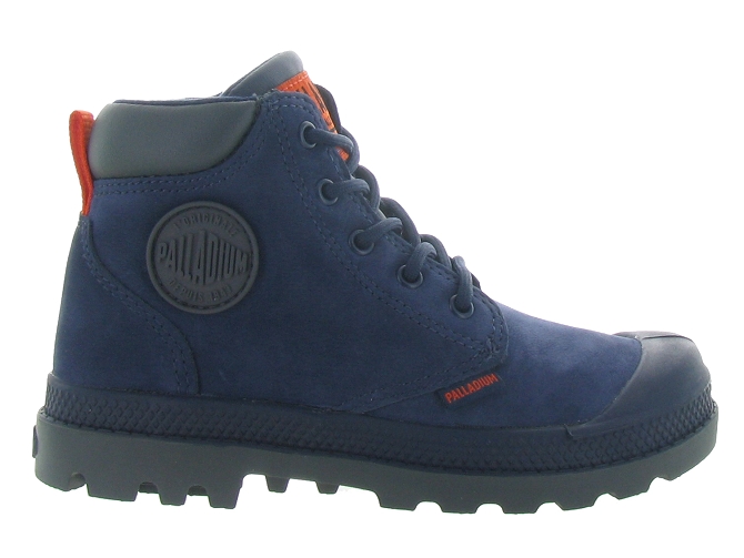 Palladium chaussures a lacets my hi cuff wp yl marine5409801_2