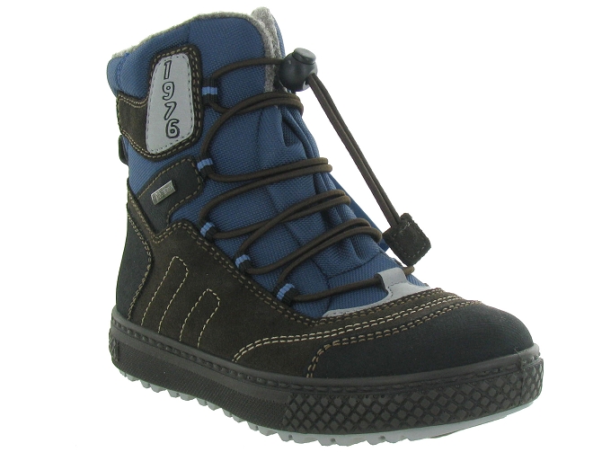 apres ski bottes fourrees -  - junior garcon - Nylon - Bleu Marine - Primigi