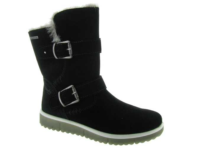 bottines et boots -  - junior fille - Cuir - Noir - Superfit