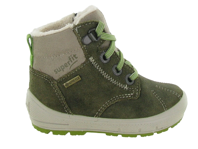 Superfit apres ski bottes fourrees 309 goretex vert5418502_2