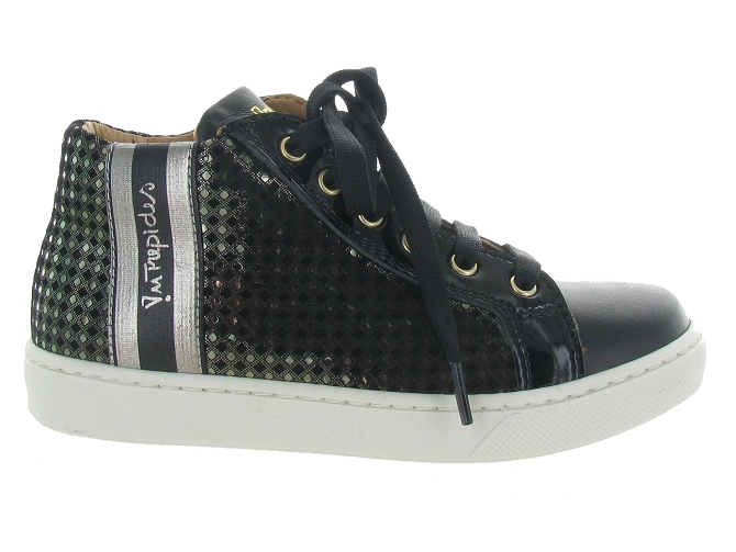 chaussures a lacets -  - junior fille - Cuir - Noir - Babybotte5422001_2