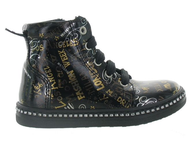 bottines et boots -  - junior fille - Cuir - Noir - Bellamy5423801_2