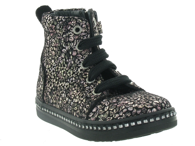 bottines et boots -  - junior fille - Cuir - Noir - Bellamy