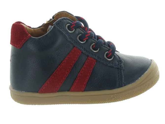 pre marche du 16 au 23 - Semelle souple - bebe garcon - Cuir - Bleu - Bellamy5424701_2