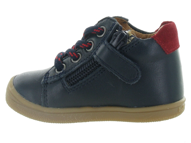 pre marche du 16 au 23 - Semelle souple - bebe garcon - Cuir - Bleu - Bellamy5424701_4