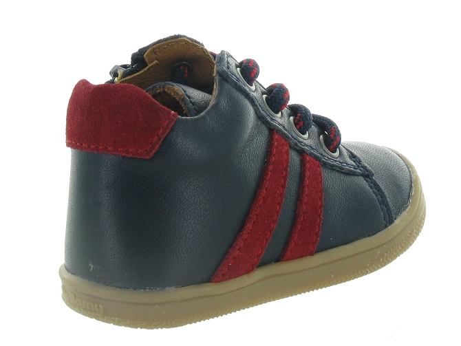 pre marche du 16 au 23 - Semelle souple - bebe garcon - Cuir - Bleu - Bellamy5424701_5