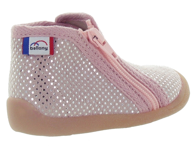 Bellamy chaussons et pantoufles mini rose5425801_5