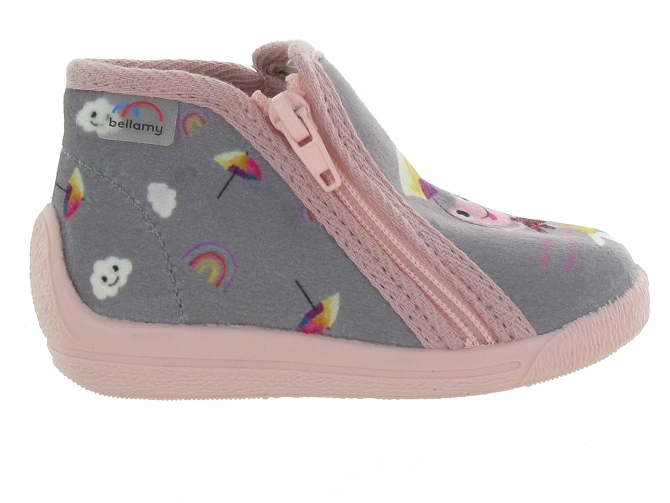 Bellamy chaussons et pantoufles martine gris5425902_2
