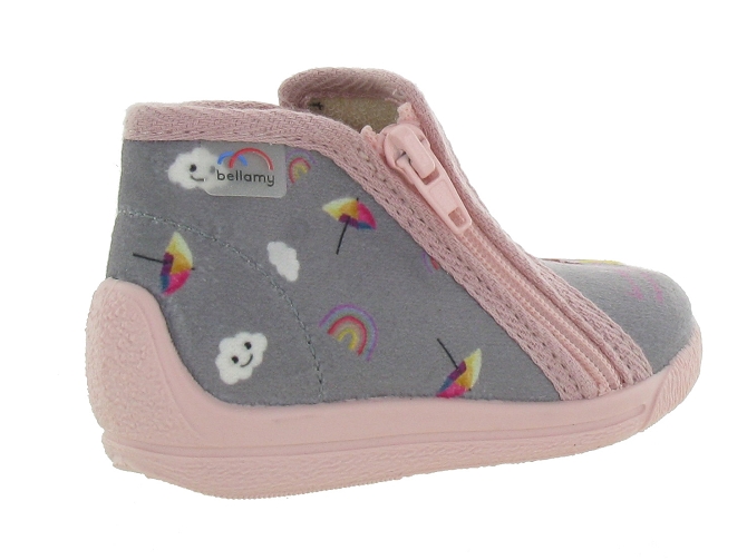 Bellamy chaussons et pantoufles martine gris5425902_5