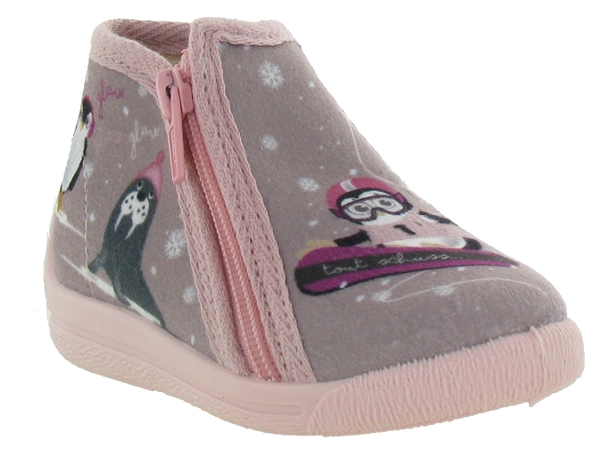 Bellamy chaussons et pantoufles manu rose