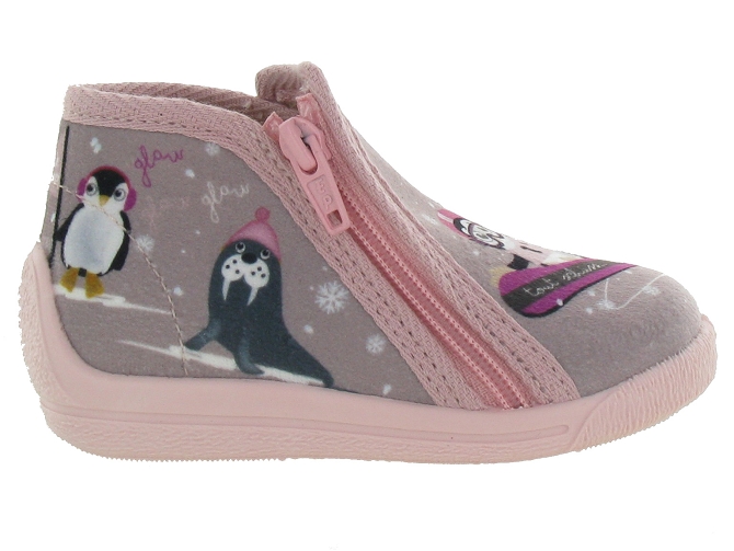Bellamy chaussons et pantoufles manu rose5426201_2