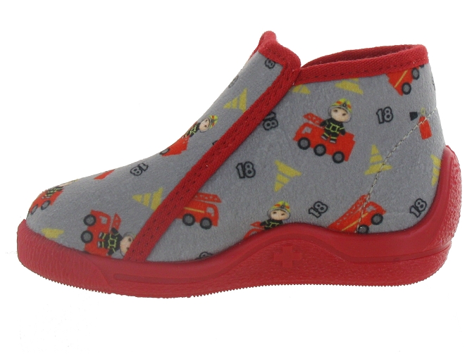 Bellamy chaussons et pantoufles major gris5426701_4