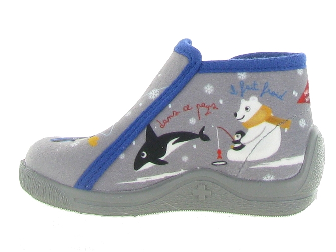 Bellamy chaussons et pantoufles manoir gris5426801_4