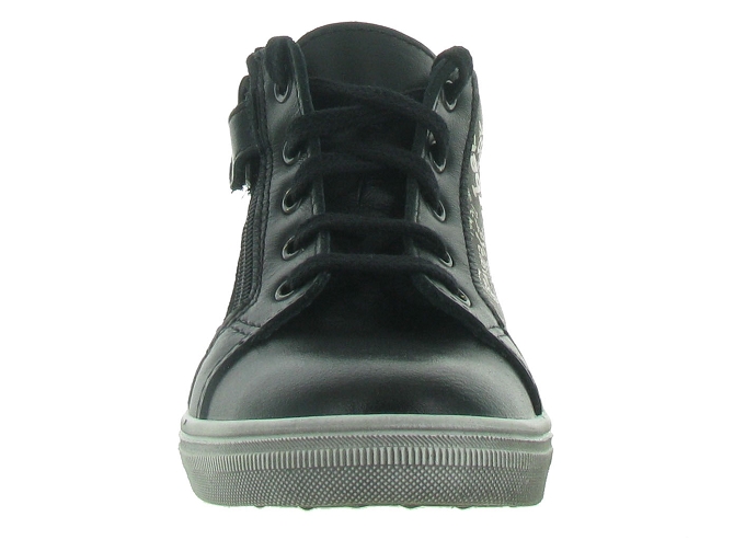 chaussures a lacets -  - junior fille - Cuir - Noir - Bopy5433801_3