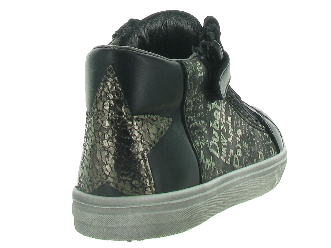 chaussures a lacets -  - junior fille - Cuir - Noir - Bopy5433801_5