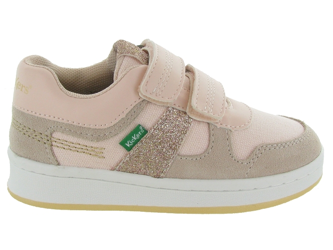 Kickers baskets et sneakers bisckoto rose5460401_2