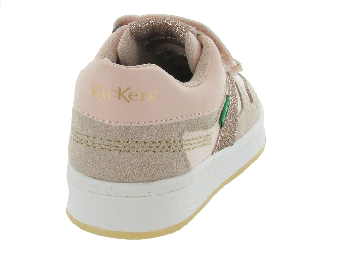 Kickers baskets et sneakers bisckoto rose5460401_5