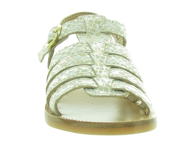 sandales et nu pieds -  - junior fille - Cuir - Blanc - Babybotte5461501_3