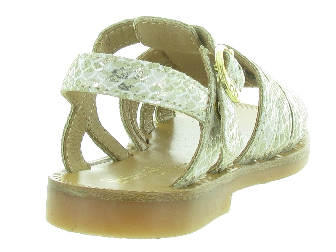 sandales et nu pieds -  - junior fille - Cuir - Blanc - Babybotte5461501_5
