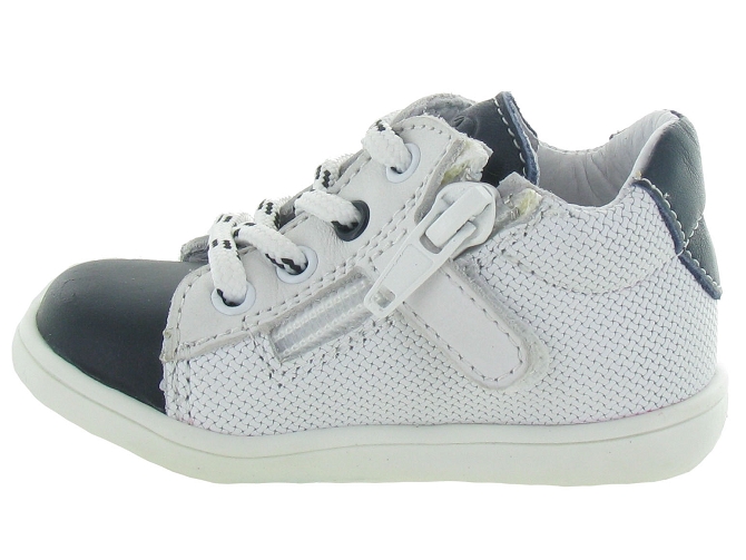 pre marche du 16 au 23 -  - bebe garcon - Cuir - Blanc - Bellamy5465001_4
