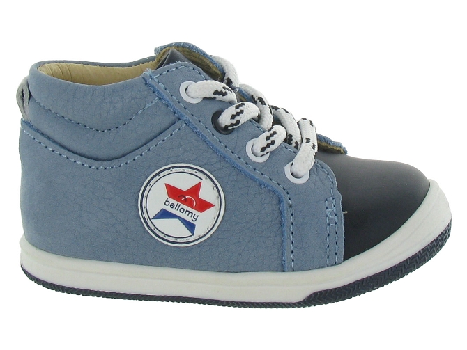 pre marche du 16 au 23 -  - bebe garcon - Cuir - Bleu - Bellamy5465101_2