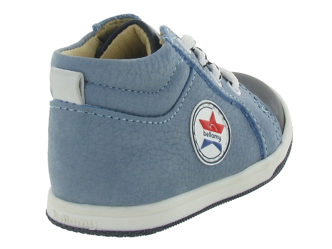pre marche du 16 au 23 -  - bebe garcon - Cuir - Bleu - Bellamy5465101_5