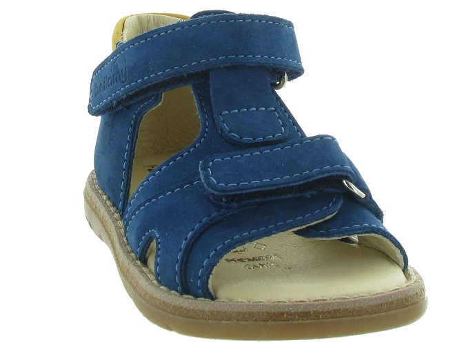 sandales et nu pieds -  - bebe garcon - Cuir - Bleu - Bellamy5465701_3