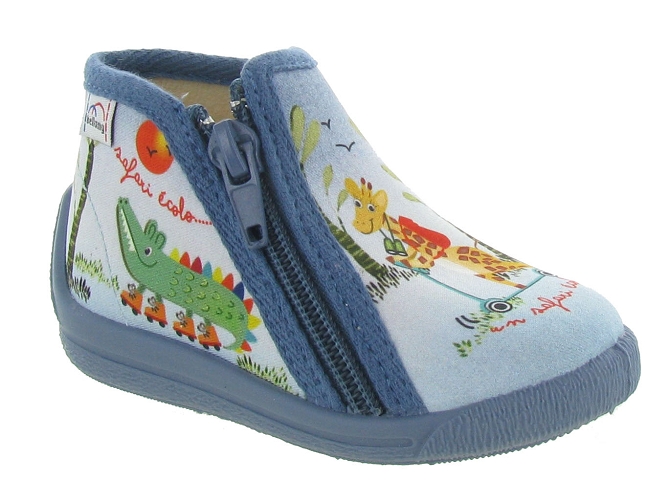 Bellamy chaussons et pantoufles nohan bleu ciel5467001_2
