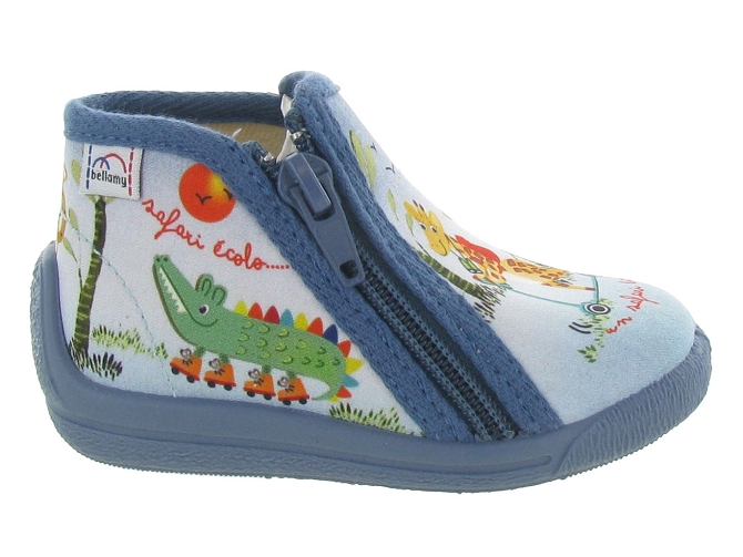 Bellamy chaussons et pantoufles nohan bleu ciel5467001_3