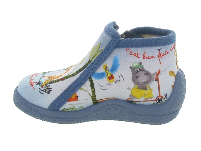 Bellamy chaussons et pantoufles nohan bleu ciel5467001_5