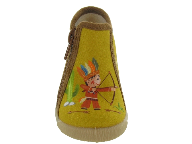 Bellamy chaussons et pantoufles nagi jaune moutarde5467201_4