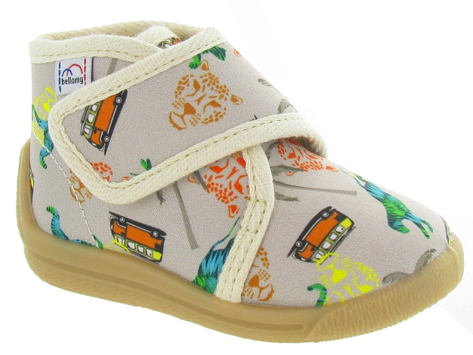 Bellamy chaussons et pantoufles noe gris
