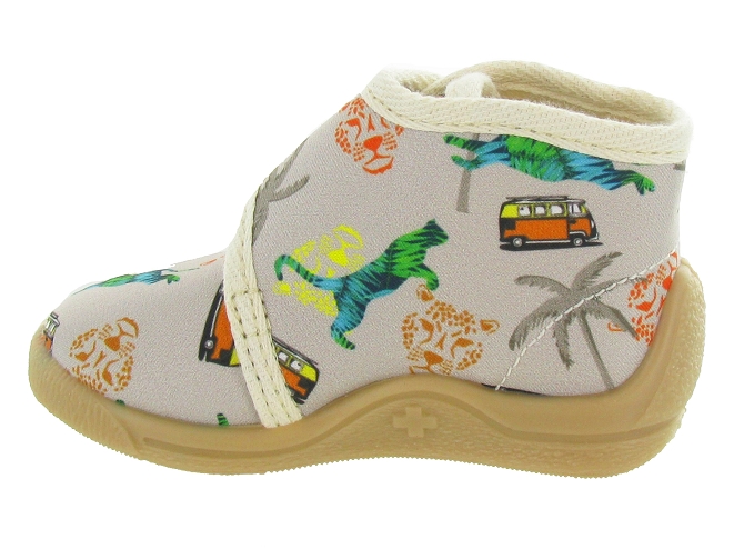 Bellamy chaussons et pantoufles noe gris5467301_4