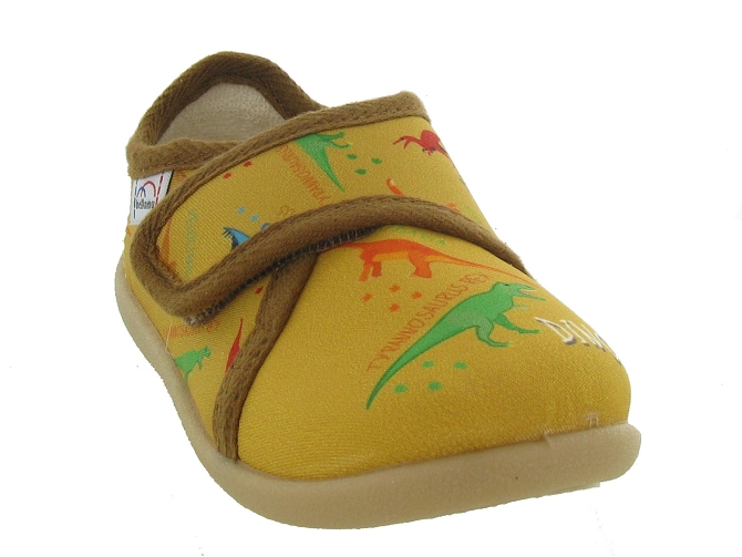 Bellamy chaussons et pantoufles nestor jaune moutarde5467601_3