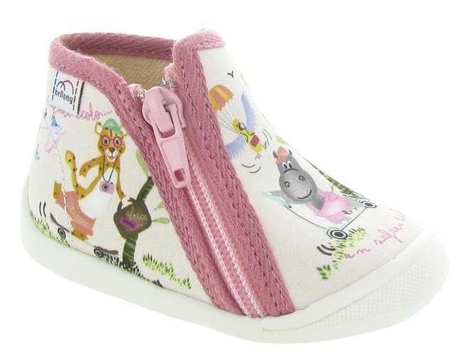 Bellamy chaussons et pantoufles nathalie rose pale5468101_2