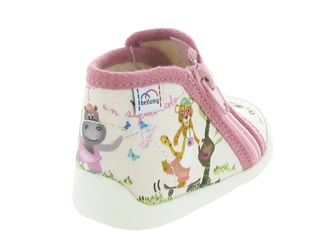 Bellamy chaussons et pantoufles nathalie rose pale5468101_6