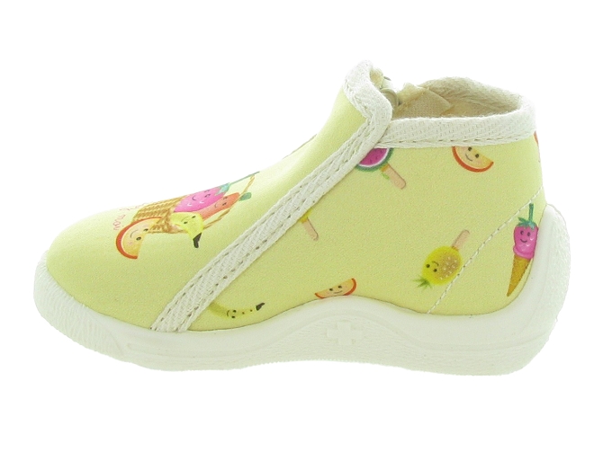 Bellamy chaussons et pantoufles naomi jaune fluo5468301_4