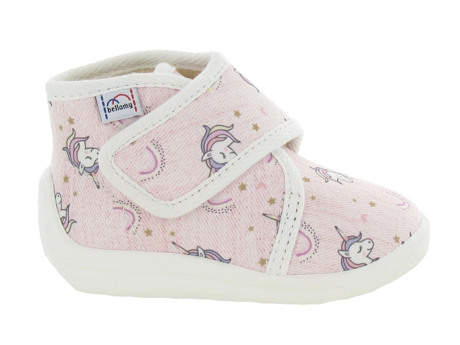 Bellamy chaussons et pantoufles nicole rose pale5468401_2