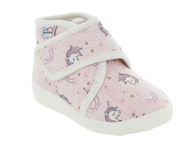 Bellamy chaussons et pantoufles nicole rose pale5468401_3