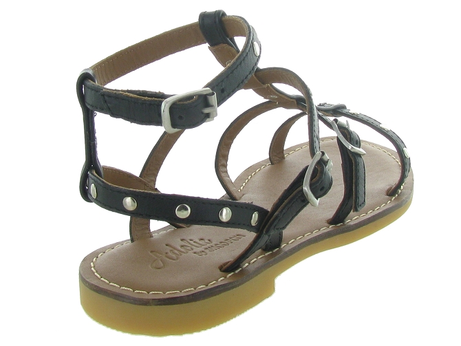 sandales et nu pieds -  - junior fille - Cuir - Noir - Adolie5468601_5