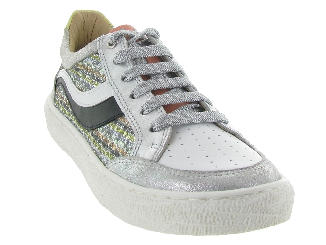 baskets et sneakers -  - junior fille - Cuir - Argent - Adolie5468901_3