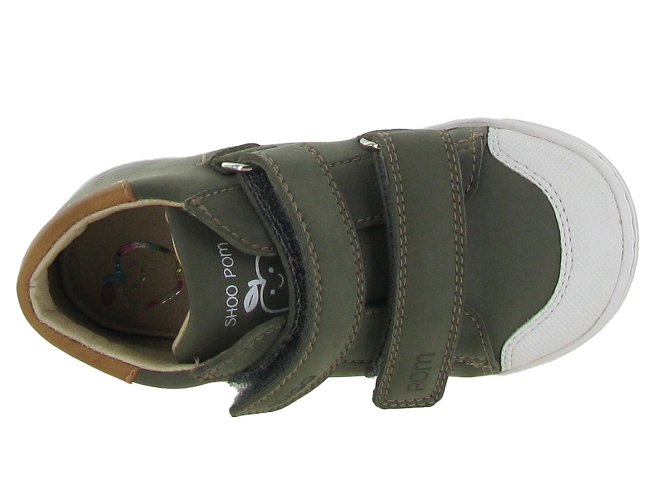 Shoo pom chaussures bebe du 18 au 27 bouba scratch veg kaki5469001_3