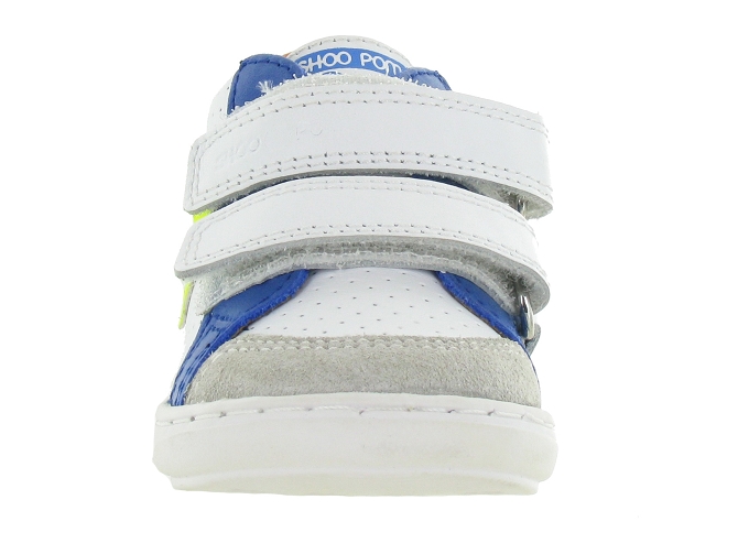 Shoo pom chaussures bebe du 18 au 27 bouba scratch arrow blanc5469201_3