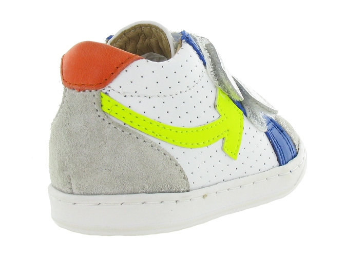 Shoo pom chaussures bebe du 18 au 27 bouba scratch arrow blanc5469201_5