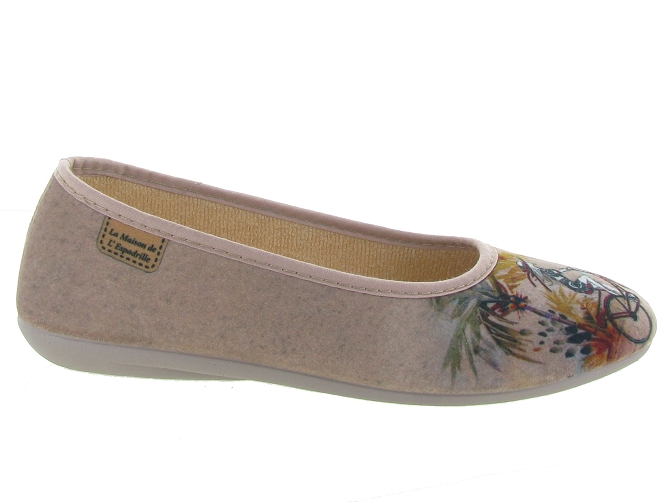 La maison de l espadrille chaussons et pantoufles 2029 beige5470601_3