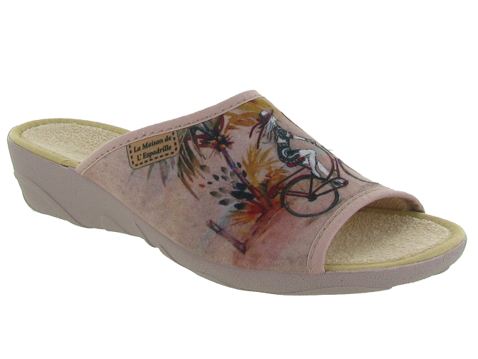 La maison de l espadrille chaussons et pantoufles 2035 beige