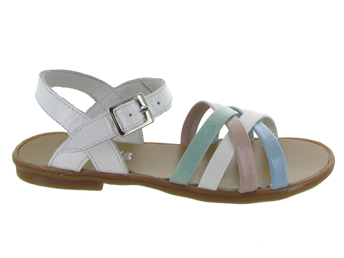 sandales et nu pieds -  - junior fille - Cuir - Multicolor - Reqins5471203_2