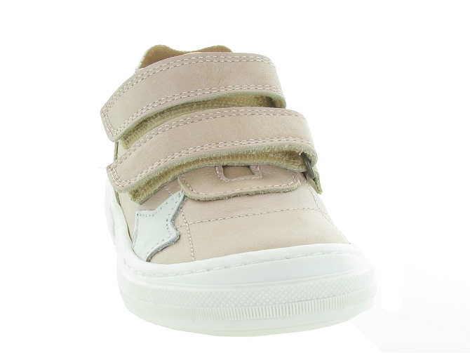 chaussures a scratch -  - junior fille - Cuir - Rose - Bisgaard5471801_3